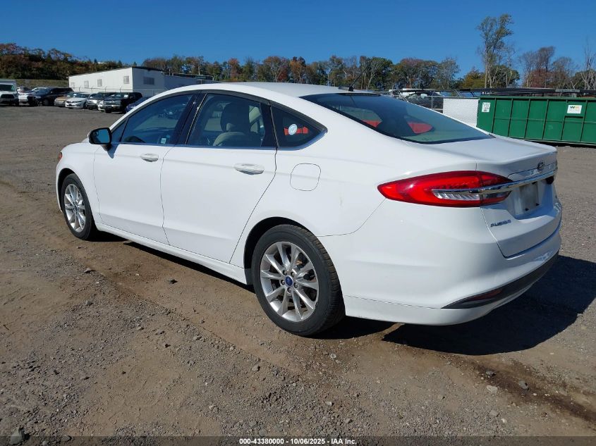 2017 Ford Fusion Se 3FA6P0H75HR102287 photo #4