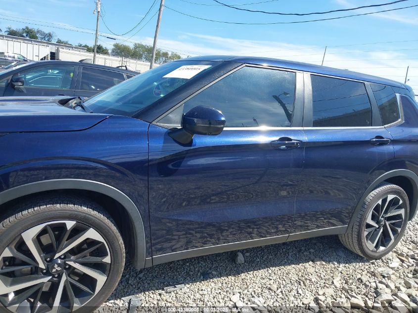 2022 Mitsubishi Outlander Black Edition 2Wd/Se 2.5 2Wd/Se Launch Edition 2Wd VIN: JA4J3UA83NZ011840 Lot: 43380005