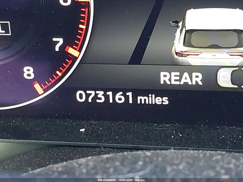 2022 Mitsubishi Outlander Black Edition 2Wd/Se 2.5 2Wd/Se Launch Edition 2Wd VIN: JA4J3UA83NZ011840 Lot: 43380005