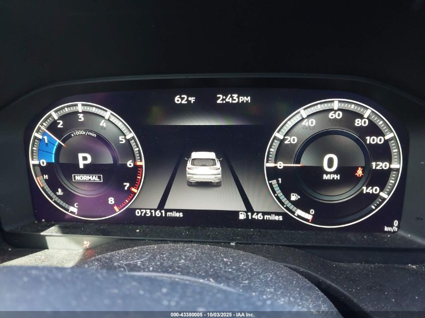 2022 Mitsubishi Outlander Black Edition 2Wd/Se 2.5 2Wd/Se Launch Edition 2Wd VIN: JA4J3UA83NZ011840 Lot: 43380005