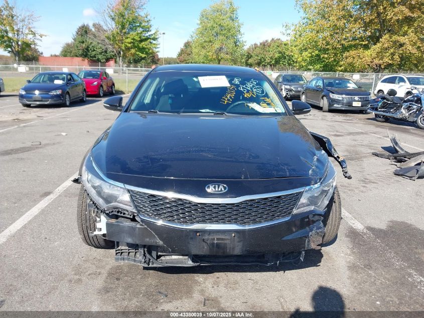 2017 Kia Optima Lx VIN: 5XXGT4L36HG165709 Lot: 43380039
