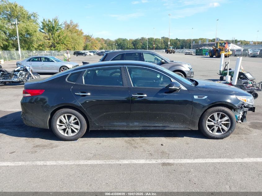 2017 Kia Optima Lx VIN: 5XXGT4L36HG165709 Lot: 43380039