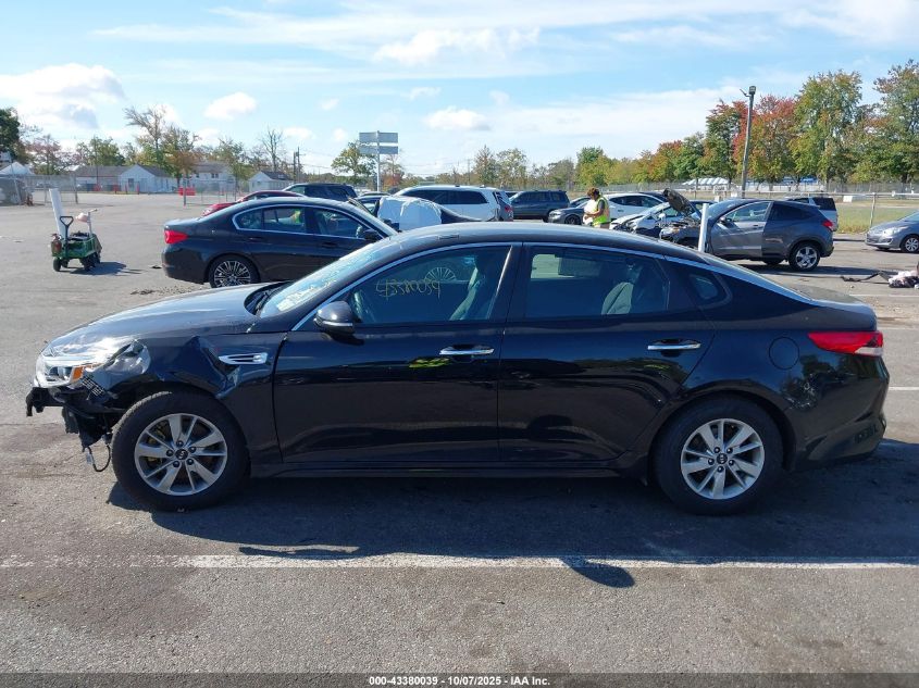 2017 Kia Optima Lx VIN: 5XXGT4L36HG165709 Lot: 43380039