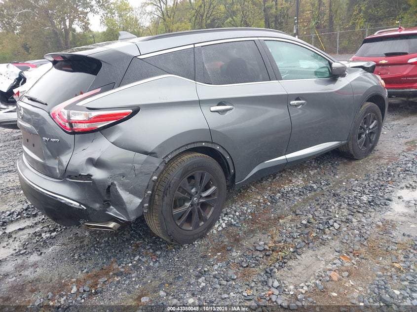 5N1AZ2MH5HN186103 2017 NISSAN MURANO photo no. 4