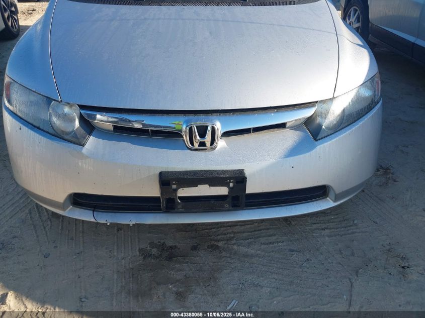 2006 Honda Civic Lx VIN: 1HGFA16586L106592 Lot: 43380055