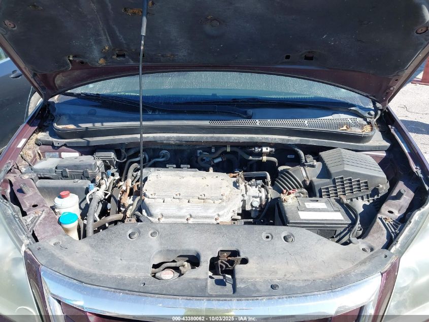 2010 Honda Odyssey Ex-L VIN: 5FNRL3H79AB033745 Lot: 43380062