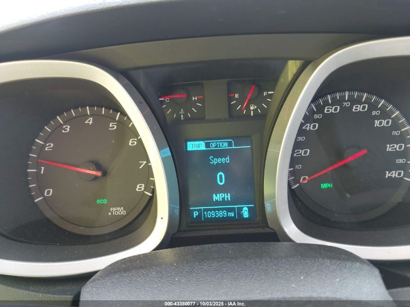 2013 Chevrolet Equinox 1Lt VIN: 2GNFLEEK5D6219372 Lot: 43380077