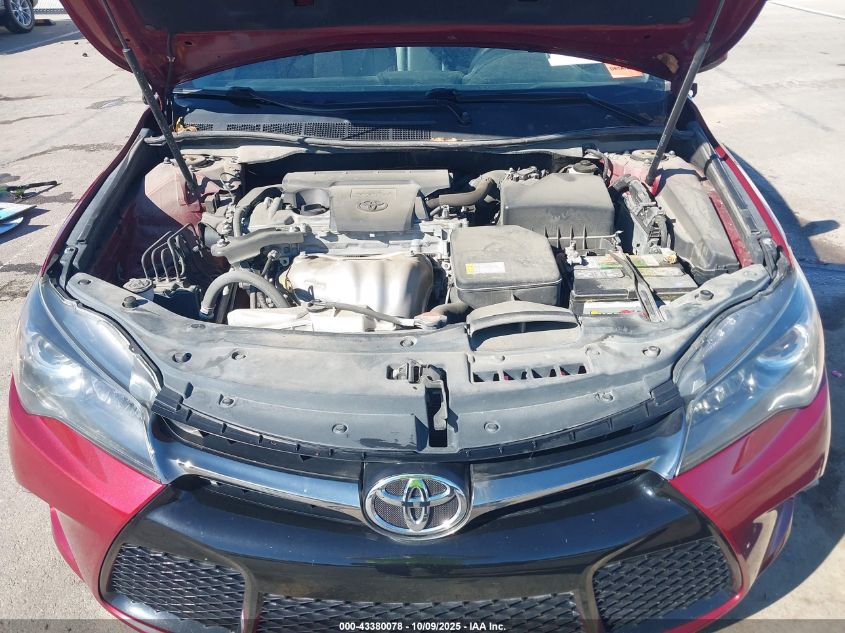 2016 Toyota Camry Xse VIN: 4T1BF1FK7GU526906 Lot: 43380078