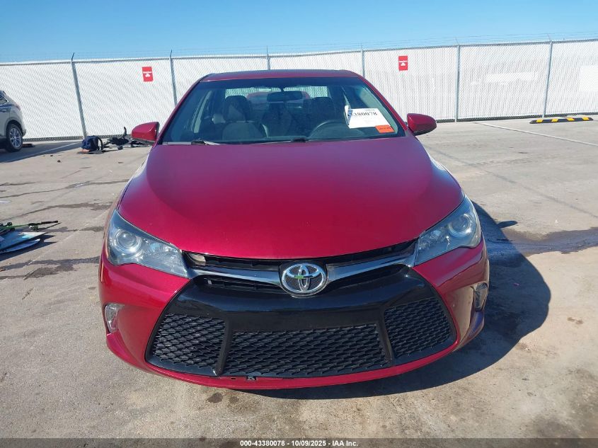 2016 Toyota Camry Xse VIN: 4T1BF1FK7GU526906 Lot: 43380078