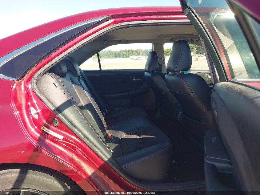 2016 Toyota Camry Xse VIN: 4T1BF1FK7GU526906 Lot: 43380078