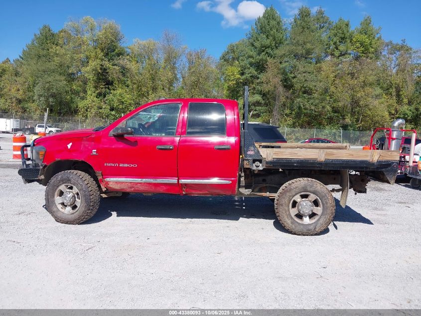 2006 Dodge Ram 2500 Slt/Trx4 Off Road/Sport/Power Wagon VIN: 3D7KS28C96G170946 Lot: 43380093