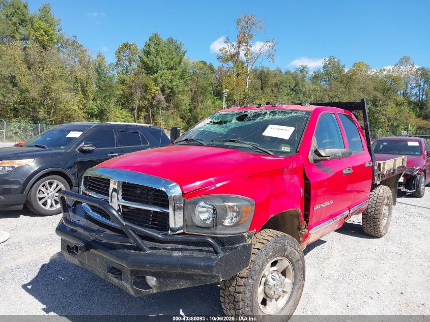 2006 Dodge Ram 2500 Slt/Trx4 Off Road/Sport/Power Wagon VIN: 3D7KS28C96G170946 Lot: 43380093