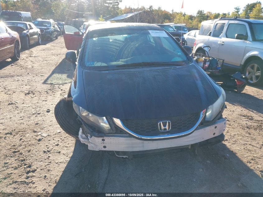 2013 Honda Civic Lx VIN: 2HGFB2F5XDH591962 Lot: 43380095