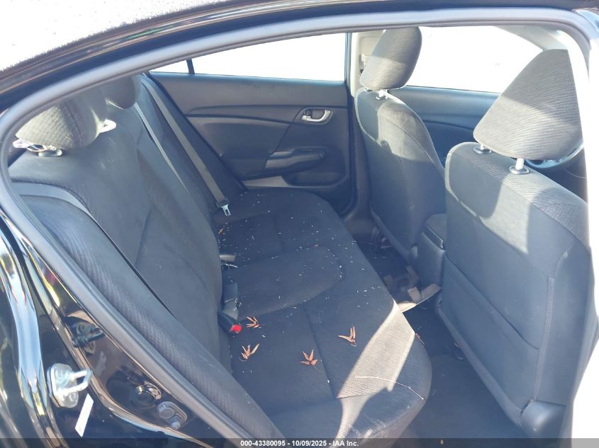 2013 Honda Civic Lx VIN: 2HGFB2F5XDH591962 Lot: 43380095