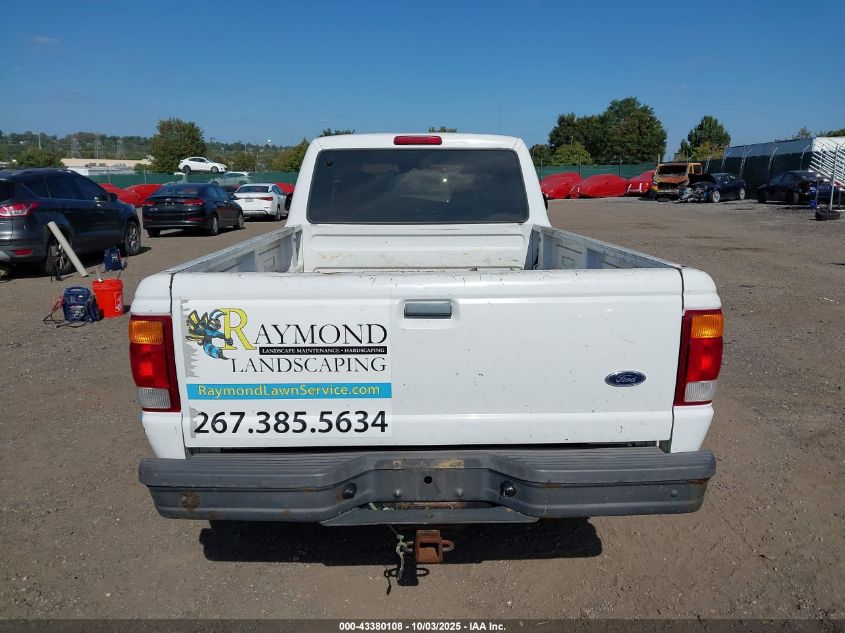 1998 Ford Ranger Splash/Xl/Xlt VIN: 1FTYR11U4WTA55607 Lot: 43380108