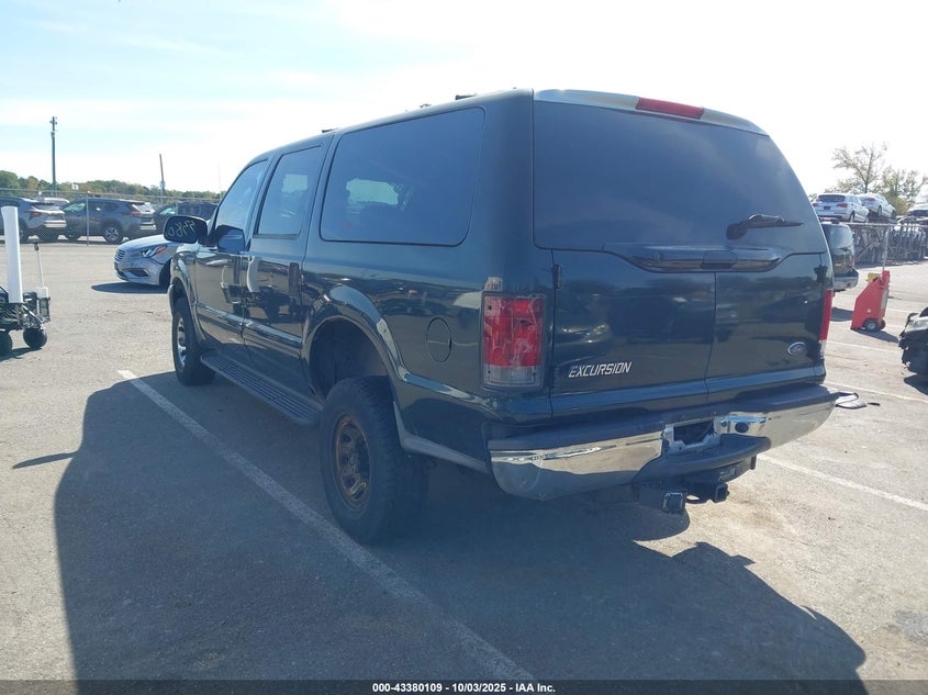 1FMNU41S34EC93009 2004 FORD EXCURSION photo no. 3