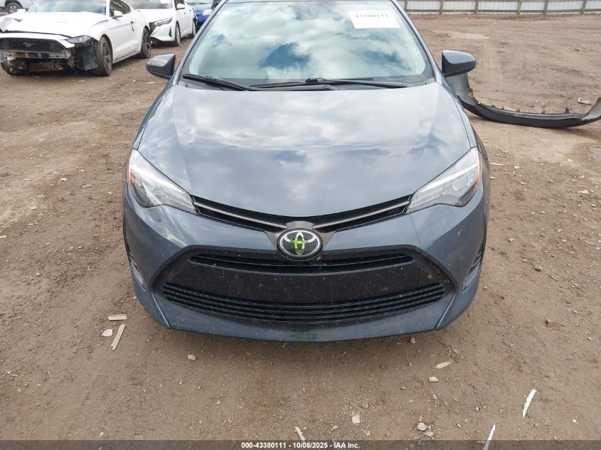 2019 Toyota Corolla Le VIN: 2T1BURHE9KC210347 Lot: 43380111