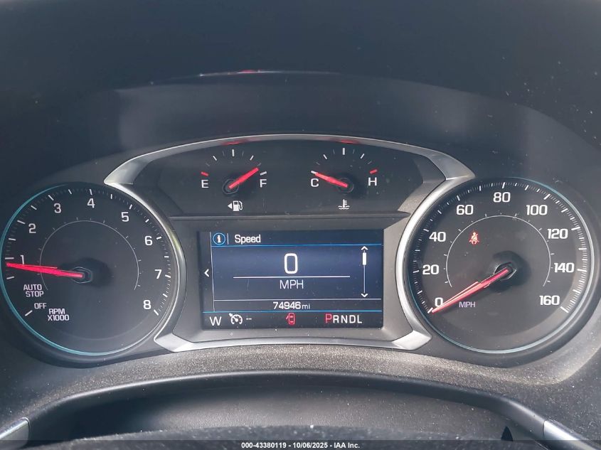 2019 Chevrolet Equinox Lt VIN: 3GNAXLEX8KS560715 Lot: 43380119