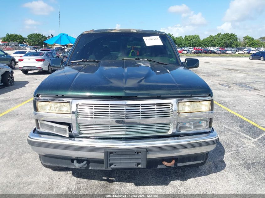 1996 Chevrolet Tahoe K1500 VIN: 3GNEK18R1TG111267 Lot: 43380124