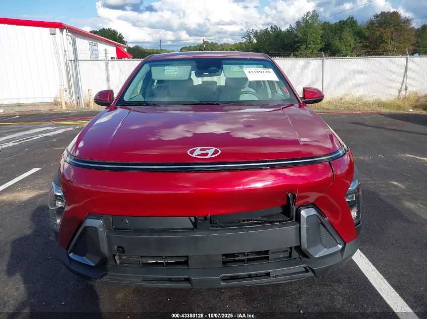 2024 Hyundai Kona Se VIN: KM8HA3AB9RU122603 Lot: 43380128