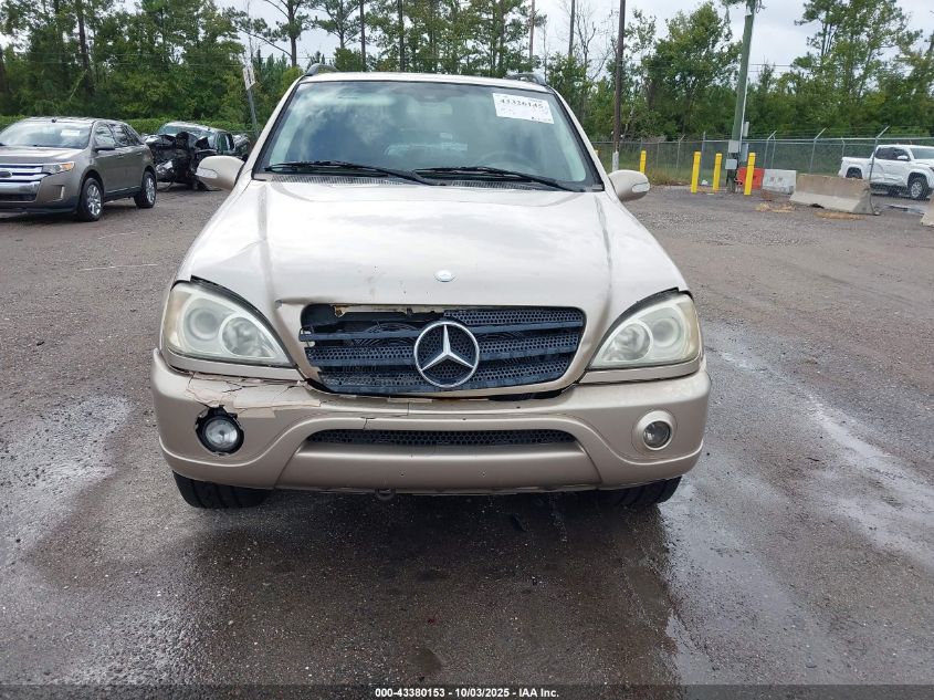 2003 Mercedes-Benz Ml 350 VIN: 4JGAB57E23A419829 Lot: 43380153