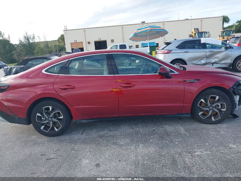 2025 Hyundai Sonata Sel VIN: KMHL64JA1SA451649 Lot: 43380159