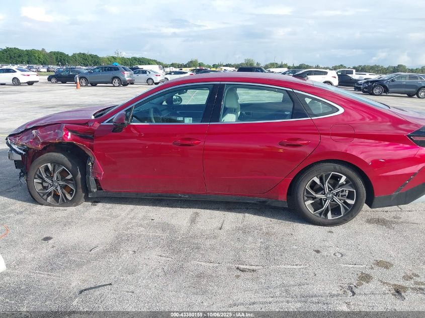 2025 Hyundai Sonata Sel VIN: KMHL64JA1SA451649 Lot: 43380159