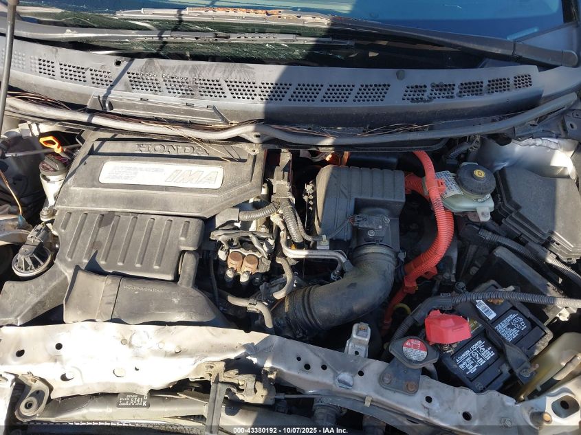 2008 Honda Civic Hybrid VIN: JHMFA36268S018017 Lot: 43380192