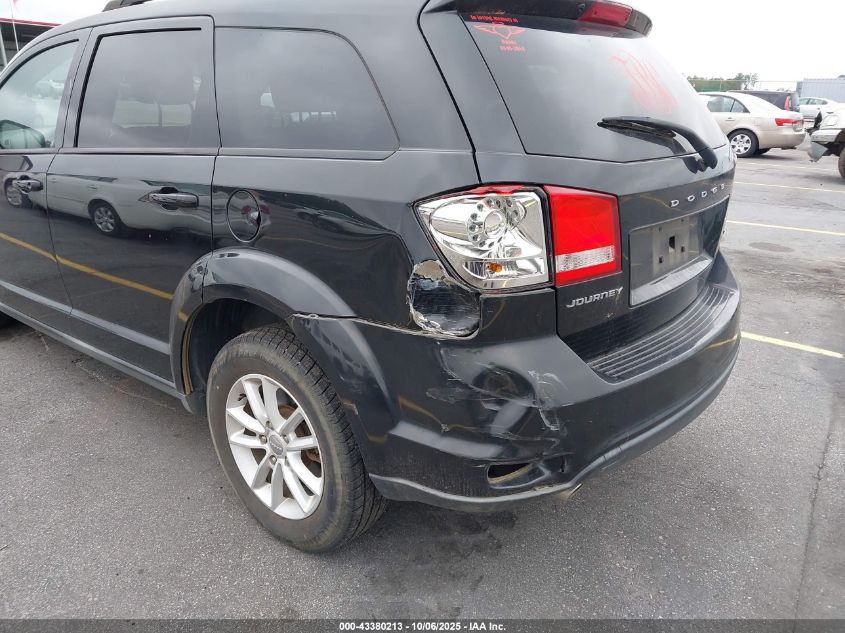 2013 Dodge Journey Sxt VIN: 3C4PDCBG9DT584454 Lot: 43380213