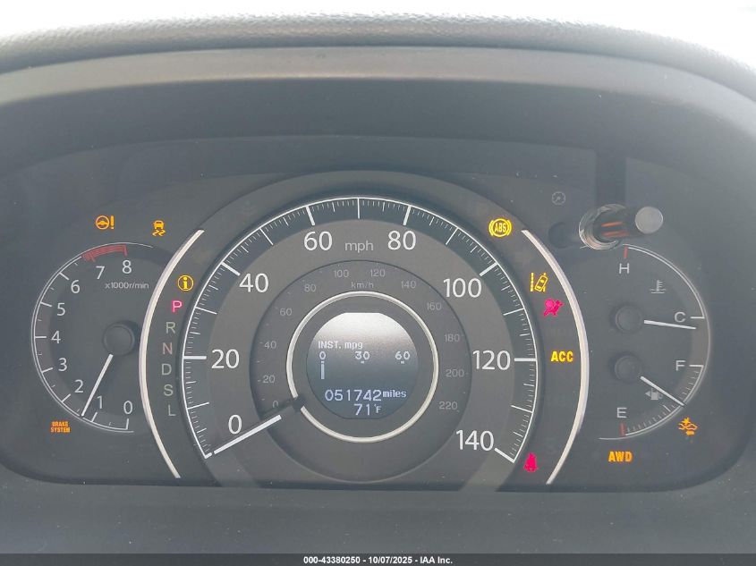 2016 Honda Cr-V Touring VIN: 5J6RM4H98GL110299 Lot: 43380250