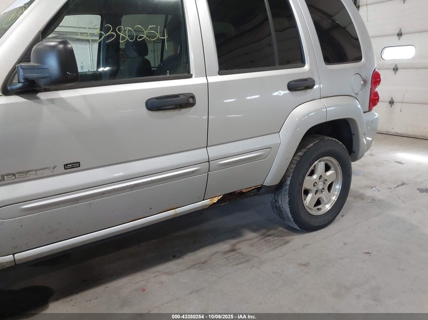 2003 Jeep Liberty Limited Edition VIN: 1J4GL58K63W582822 Lot: 43380254