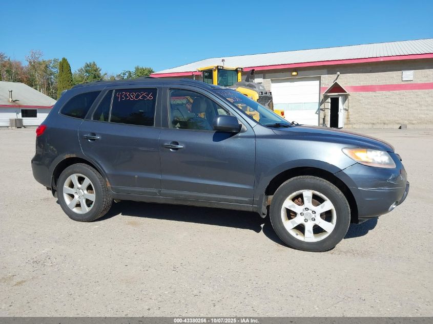2009 Hyundai Santa Fe Limited VIN: 5NMSH73E09H262695 Lot: 43380256