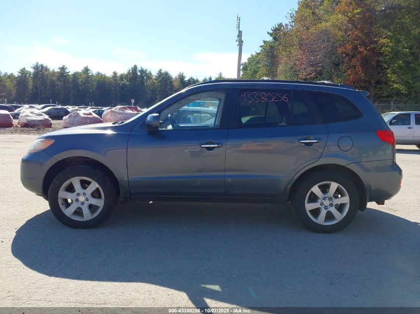 2009 Hyundai Santa Fe Limited VIN: 5NMSH73E09H262695 Lot: 43380256