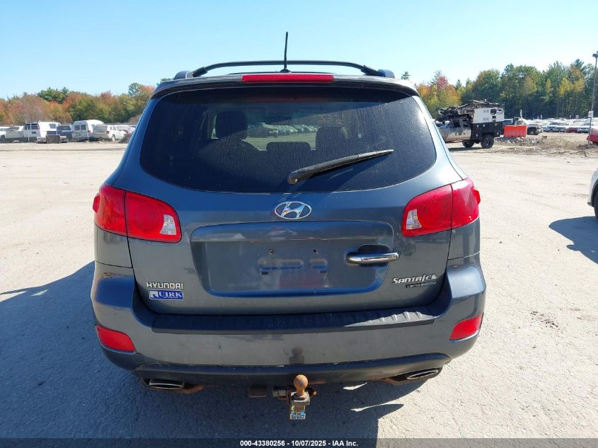 2009 Hyundai Santa Fe Limited VIN: 5NMSH73E09H262695 Lot: 43380256