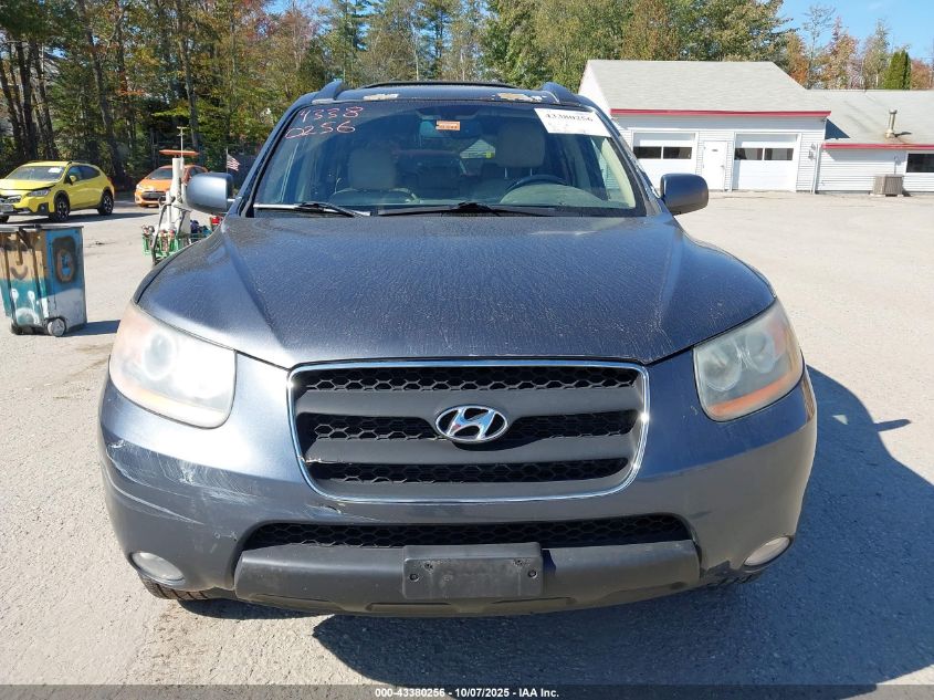 2009 Hyundai Santa Fe Limited VIN: 5NMSH73E09H262695 Lot: 43380256
