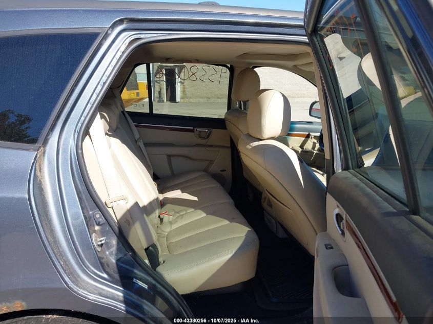 2009 Hyundai Santa Fe Limited VIN: 5NMSH73E09H262695 Lot: 43380256