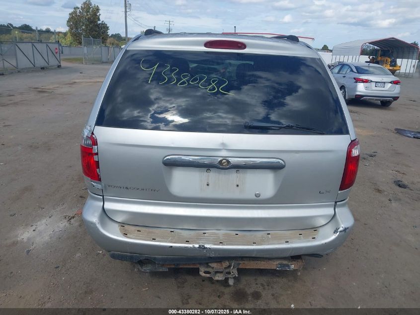 2006 Chrysler Town & Country Lx VIN: 2A4GP44R26R897325 Lot: 43380282