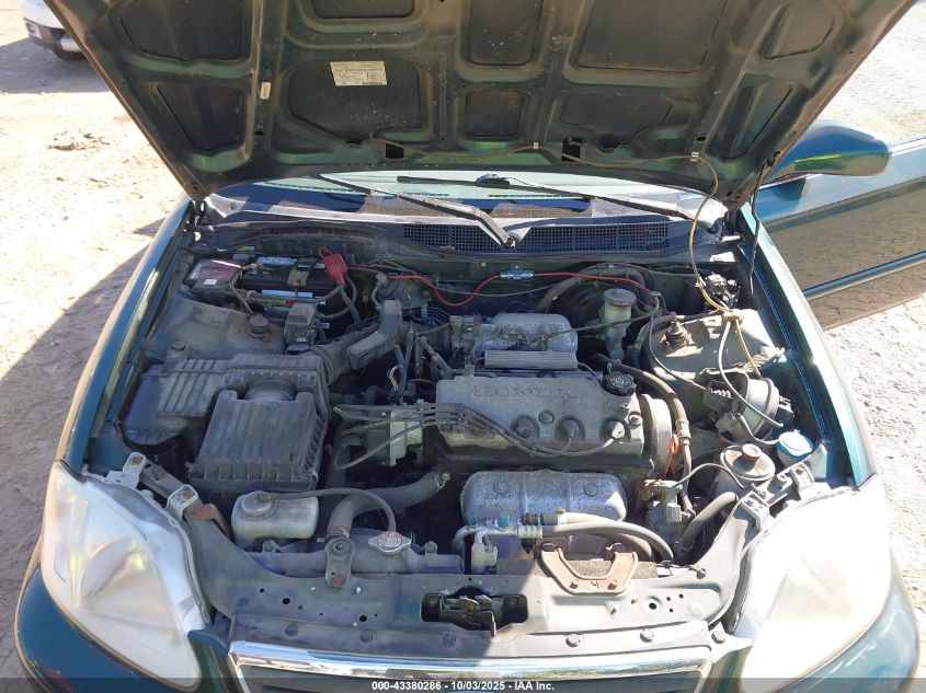 2000 Honda Civic Ex VIN: 1HGEJ8641YL003819 Lot: 43380286