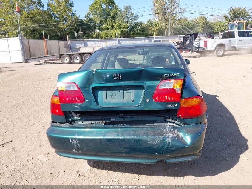 2000 Honda Civic Ex VIN: 1HGEJ8641YL003819 Lot: 43380286