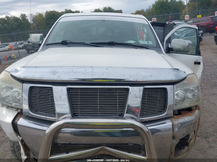 2006 Nissan Titan Se VIN: 1N6AA06B36N508353 Lot: 43380306