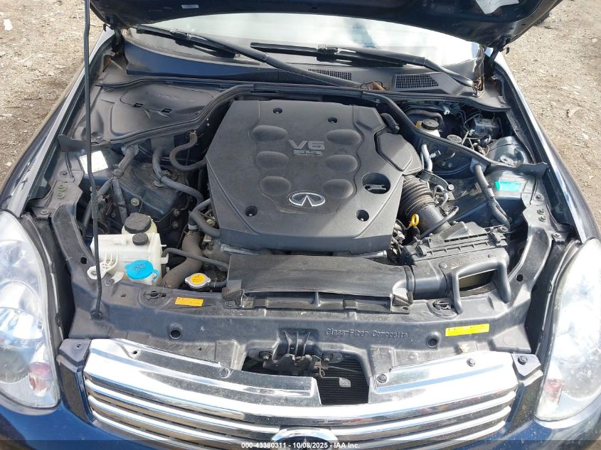 2004 Infiniti G35 VIN: JNKCV51EX4M103834 Lot: 43380311