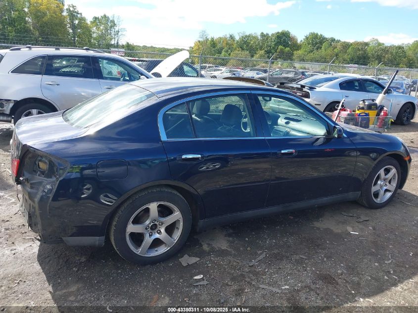 2004 Infiniti G35 VIN: JNKCV51EX4M103834 Lot: 43380311