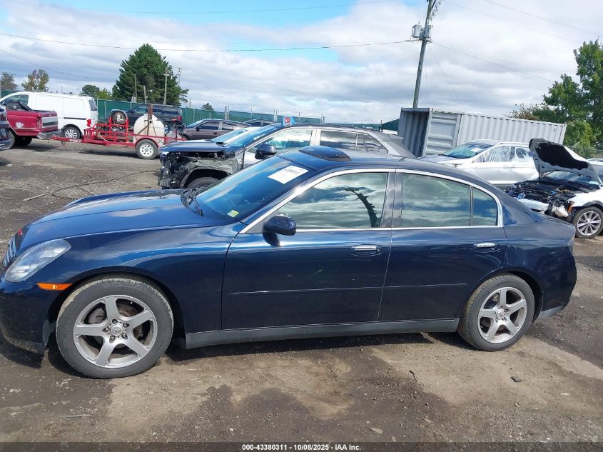 2004 Infiniti G35 VIN: JNKCV51EX4M103834 Lot: 43380311