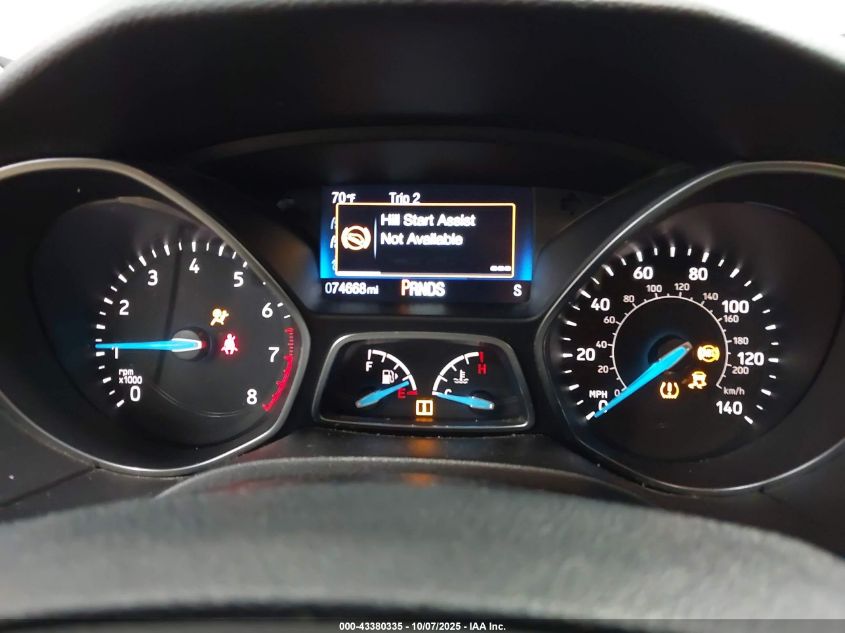 2018 Ford Focus Se VIN: 1FADP3FE5JL210083 Lot: 43380335