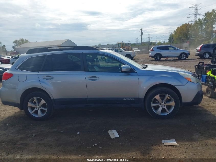 2013 Subaru Outback 2.5I Limited VIN: 4S4BRBKC3D3224901 Lot: 43380348