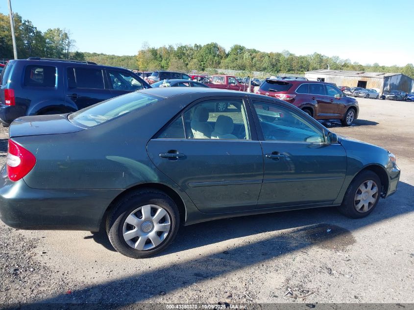 2004 Toyota Camry Le VIN: 4T1BE32K04U332508 Lot: 43380370