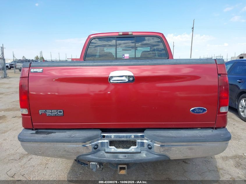 2003 Ford F-250 Lariat/Xl/Xlt VIN: 1FTNW21P43ED59886 Lot: 43380376