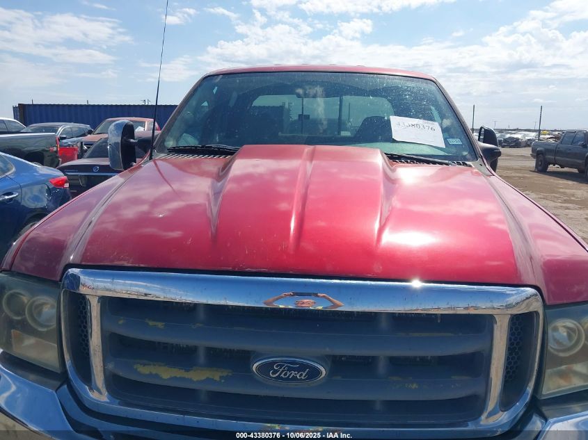2003 Ford F-250 Lariat/Xl/Xlt VIN: 1FTNW21P43ED59886 Lot: 43380376