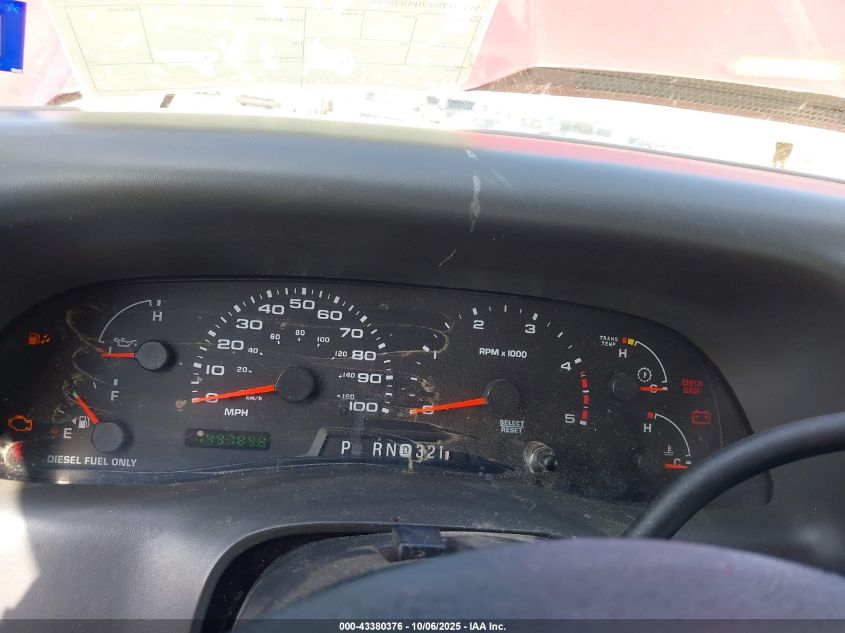 2003 Ford F-250 Lariat/Xl/Xlt VIN: 1FTNW21P43ED59886 Lot: 43380376