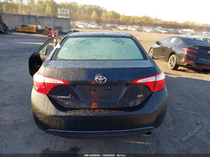 2014 Toyota Corolla Le VIN: 2T1BURHE7EC029882 Lot: 43380384